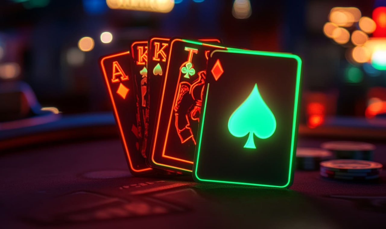 Dealer Teen Patti tri88 menyiapkan kartu untuk putaran baru